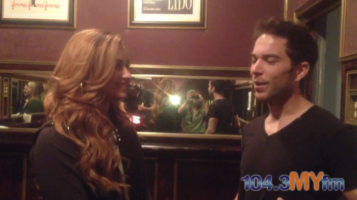 1043 MYfm\'s Ty Bentli with Demi Lovato in LA 3680