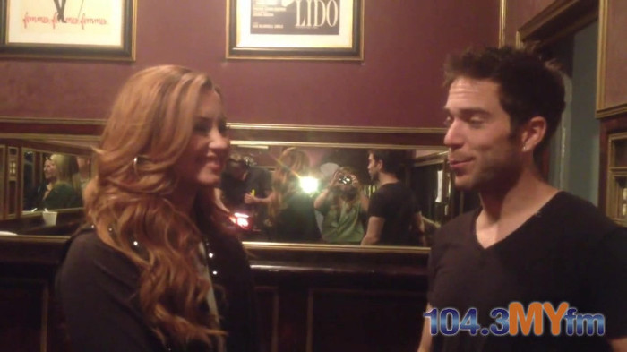 1043 MYfm\'s Ty Bentli with Demi Lovato in LA 3707