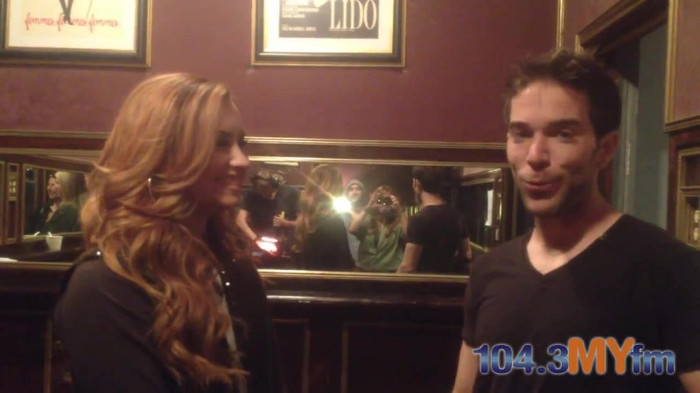 1043 MYfm\'s Ty Bentli with Demi Lovato in LA 3725