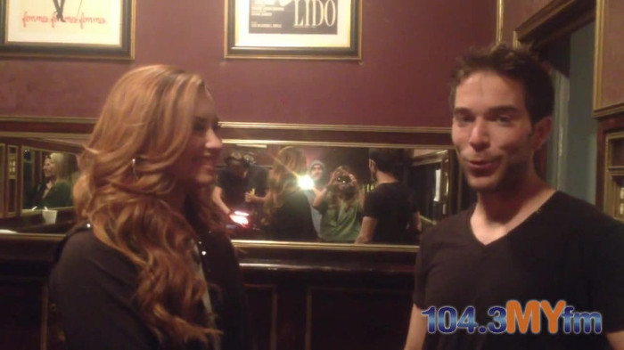 1043 MYfm\'s Ty Bentli with Demi Lovato in LA 3726