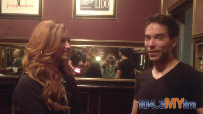 1043 MYfm\'s Ty Bentli with Demi Lovato in LA 3731