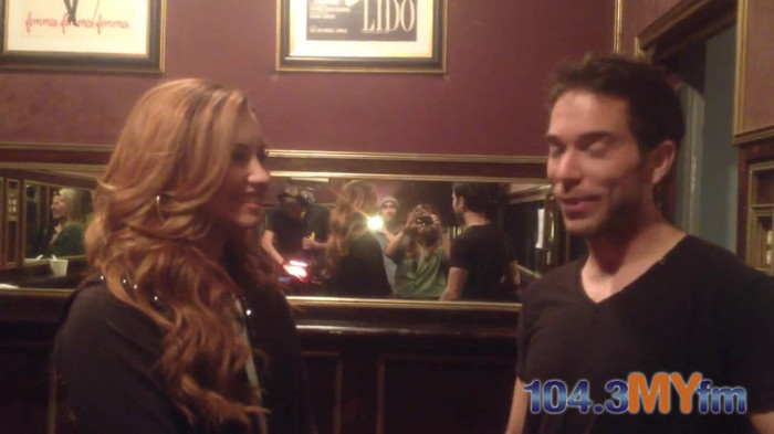 1043 MYfm\'s Ty Bentli with Demi Lovato in LA 3733