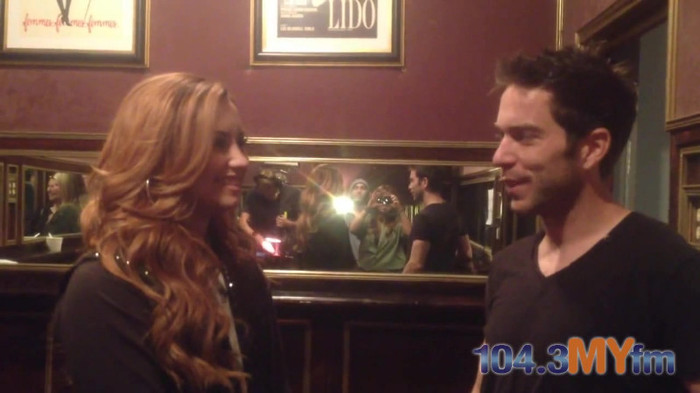 1043 MYfm\'s Ty Bentli with Demi Lovato in LA 3766
