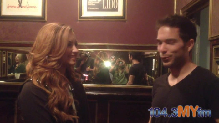 1043 MYfm\'s Ty Bentli with Demi Lovato in LA 3776