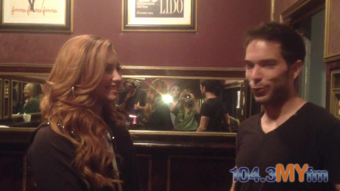1043 MYfm\'s Ty Bentli with Demi Lovato in LA 3777