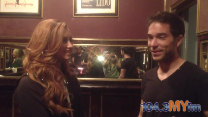 1043 MYfm\'s Ty Bentli with Demi Lovato in LA 3796