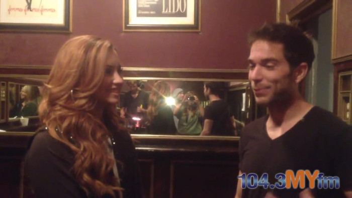 1043 MYfm\'s Ty Bentli with Demi Lovato in LA 3802