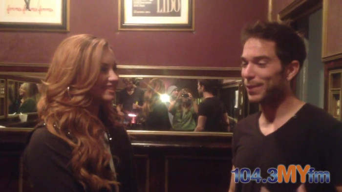 1043 MYfm\'s Ty Bentli with Demi Lovato in LA 3805