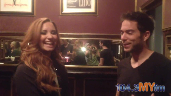 1043 MYfm\'s Ty Bentli with Demi Lovato in LA 3811