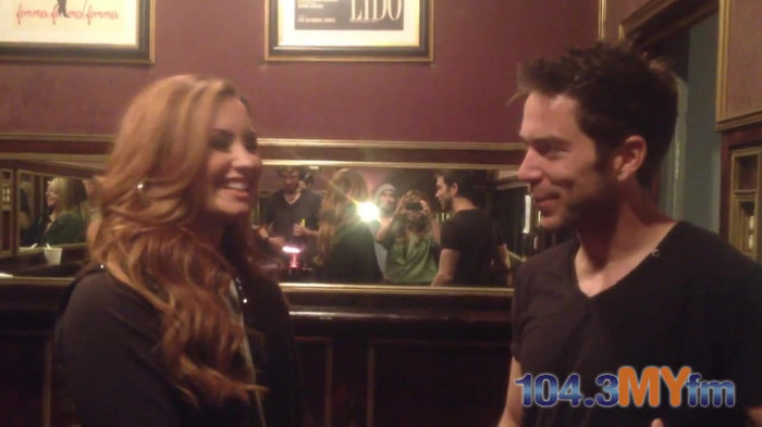 1043 MYfm\'s Ty Bentli with Demi Lovato in LA 3840