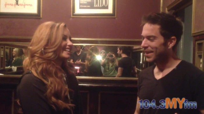 1043 MYfm\'s Ty Bentli with Demi Lovato in LA 3851