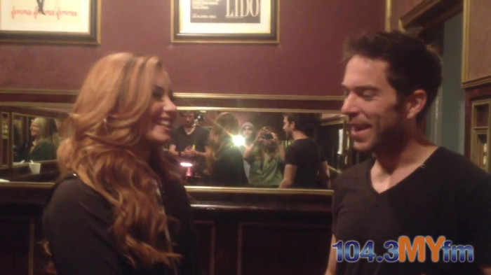 1043 MYfm\'s Ty Bentli with Demi Lovato in LA 3853