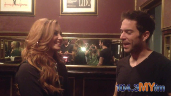 1043 MYfm\'s Ty Bentli with Demi Lovato in LA 3857
