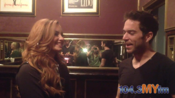 1043 MYfm\'s Ty Bentli with Demi Lovato in LA 3859