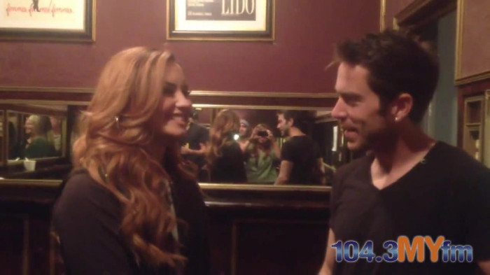 1043 MYfm\'s Ty Bentli with Demi Lovato in LA 3891