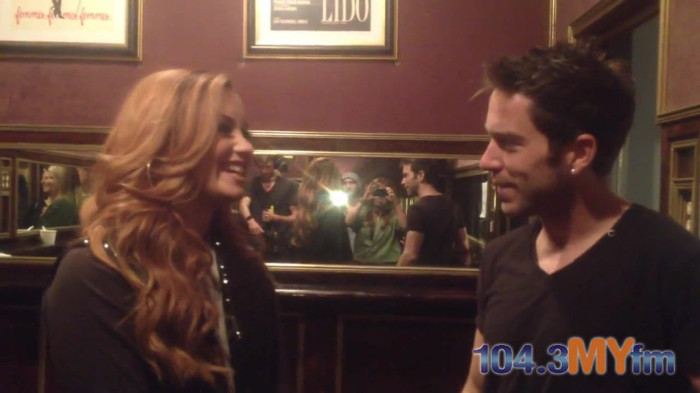 1043 MYfm\'s Ty Bentli with Demi Lovato in LA 3917