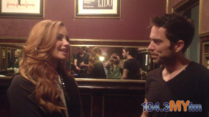1043 MYfm\'s Ty Bentli with Demi Lovato in LA 3961