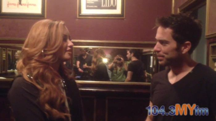 1043 MYfm\'s Ty Bentli with Demi Lovato in LA 3969