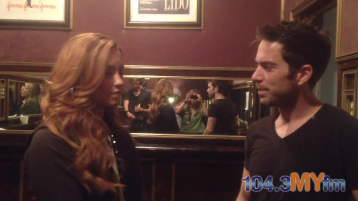 1043 MYfm\'s Ty Bentli with Demi Lovato in LA 4086 - Demi - 1043 MYfm Ty Bentli Part oo8