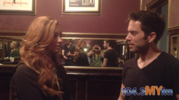 1043 MYfm\'s Ty Bentli with Demi Lovato in LA 4089 1043 MYfm\'s Ty Bentli with Demi Lovato in LA 4089