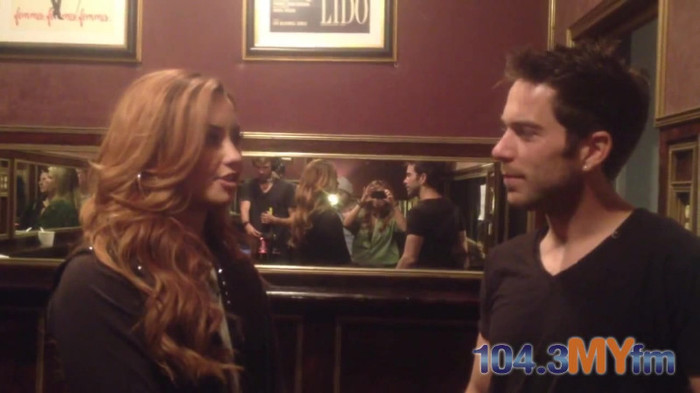 1043 MYfm\'s Ty Bentli with Demi Lovato in LA 4138