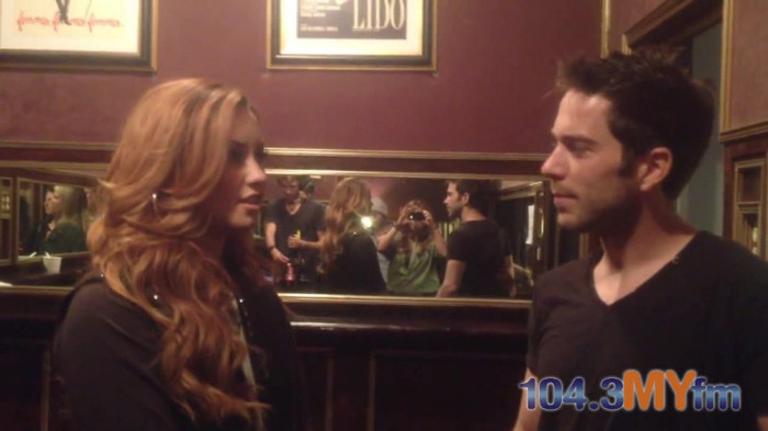 1043 MYfm\'s Ty Bentli with Demi Lovato in LA 4144