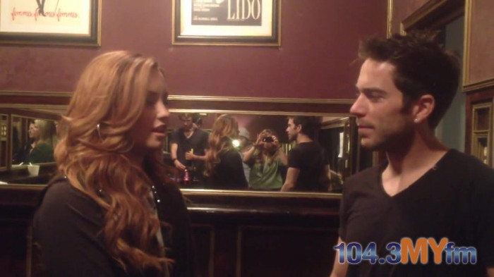 1043 MYfm\'s Ty Bentli with Demi Lovato in LA 4150 1043 MYfm\'s Ty Bentli with Demi Lovato in LA 4150