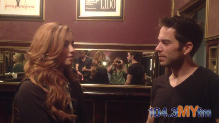1043 MYfm\'s Ty Bentli with Demi Lovato in LA 4154 1043 MYfm\'s Ty Bentli with Demi Lovato in LA 4154