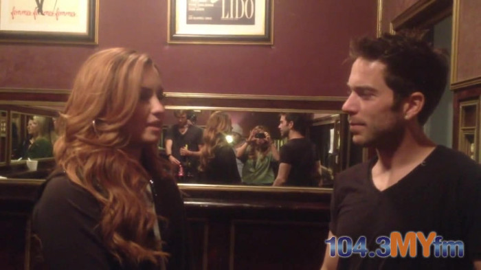 1043 MYfm\'s Ty Bentli with Demi Lovato in LA 4159 1043 MYfm\'s Ty Bentli with Demi Lovato in LA 4159