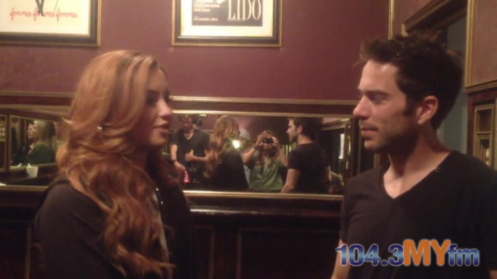 1043 MYfm\'s Ty Bentli with Demi Lovato in LA 4171 - Demi - 1043 MYfm Ty Bentli Part oo8