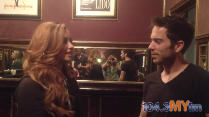 1043 MYfm\'s Ty Bentli with Demi Lovato in LA 4175 - Demi - 1043 MYfm Ty Bentli Part oo8