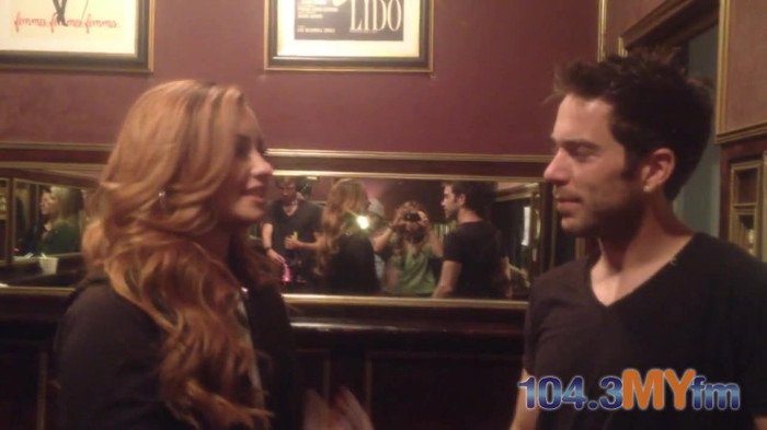 1043 MYfm\'s Ty Bentli with Demi Lovato in LA 4178 - Demi - 1043 MYfm Ty Bentli Part oo8