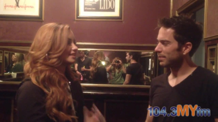 1043 MYfm\'s Ty Bentli with Demi Lovato in LA 4179