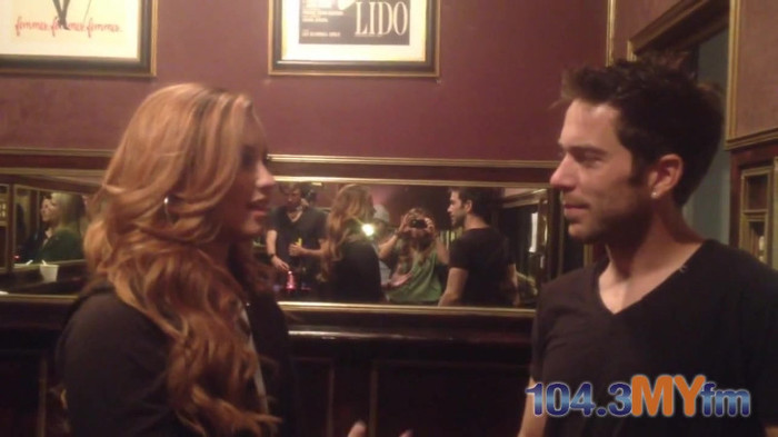 1043 MYfm\'s Ty Bentli with Demi Lovato in LA 4188