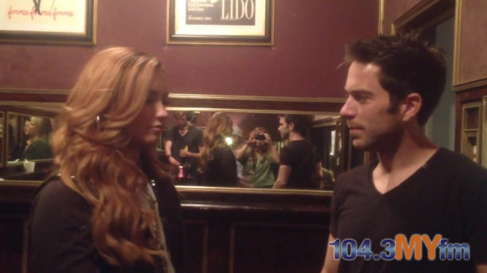 1043 MYfm\'s Ty Bentli with Demi Lovato in LA 4229