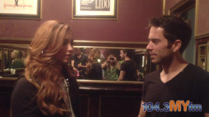 1043 MYfm\'s Ty Bentli with Demi Lovato in LA 4242