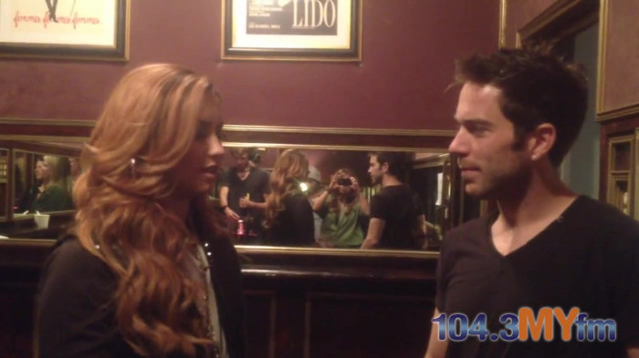 1043 MYfm\'s Ty Bentli with Demi Lovato in LA 4249