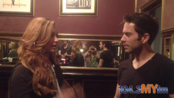1043 MYfm\'s Ty Bentli with Demi Lovato in LA 4288