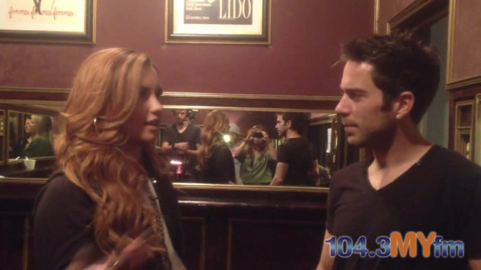 1043 MYfm\'s Ty Bentli with Demi Lovato in LA 4297