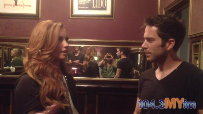 1043 MYfm\'s Ty Bentli with Demi Lovato in LA 4298