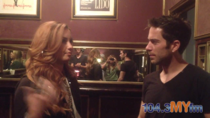 1043 MYfm\'s Ty Bentli with Demi Lovato in LA 4308