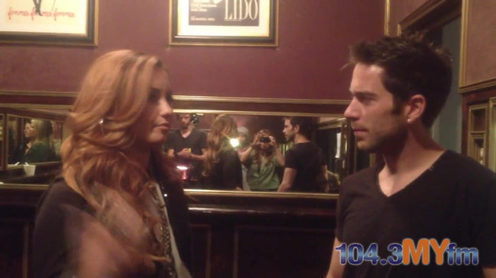 1043 MYfm\'s Ty Bentli with Demi Lovato in LA 4309