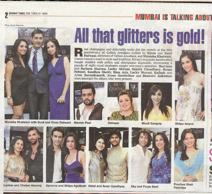  - Shilpa Anand 26th Gehna Jewellers Anniversary Bash
