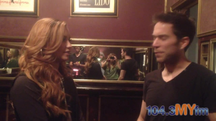 1043 MYfm\'s Ty Bentli with Demi Lovato in LA 4432