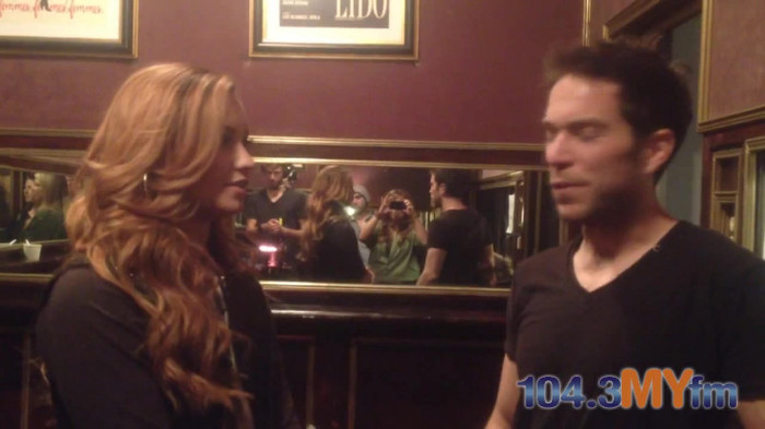 1043 MYfm\'s Ty Bentli with Demi Lovato in LA 4433