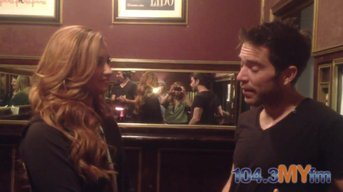 1043 MYfm\'s Ty Bentli with Demi Lovato in LA 4575