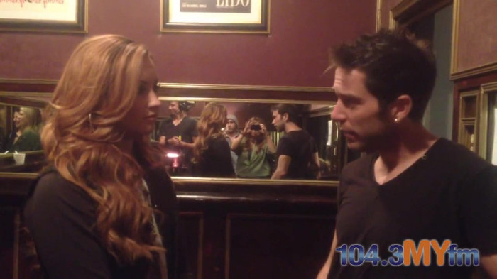 1043 MYfm\'s Ty Bentli with Demi Lovato in LA 4614 - Demi - 1043 MYfm Ty Bentli Part oo9