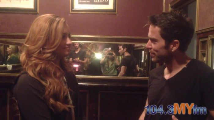 1043 MYfm\'s Ty Bentli with Demi Lovato in LA 4663
