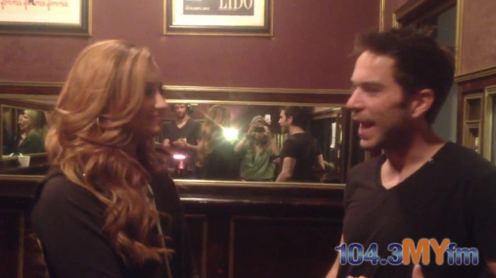 1043 MYfm\'s Ty Bentli with Demi Lovato in LA 4697