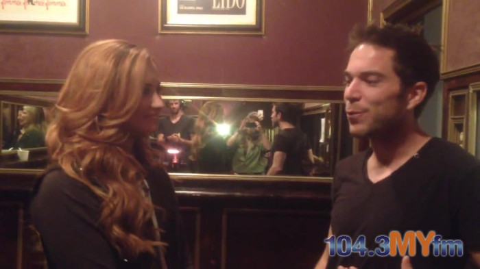 1043 MYfm\'s Ty Bentli with Demi Lovato in LA 4703